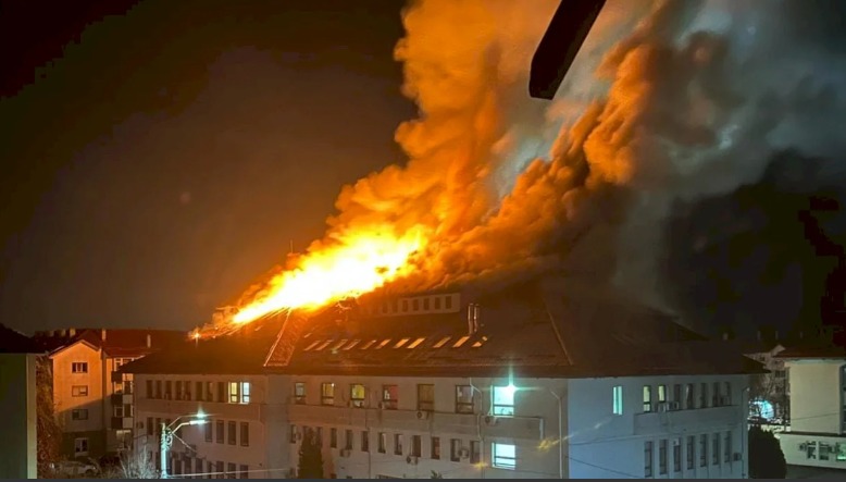 Incendiu suspect la Judecătoria Cornetu