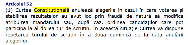 Anulare alegeri